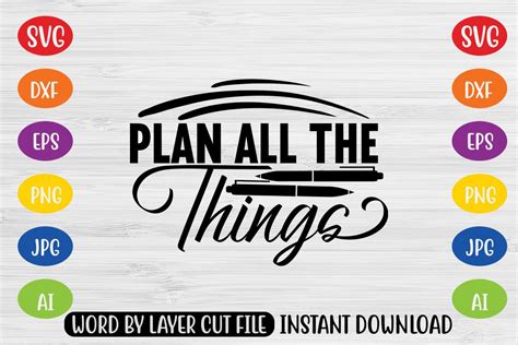 Download Free Bake All The Things , Svg Cut File For Crafts