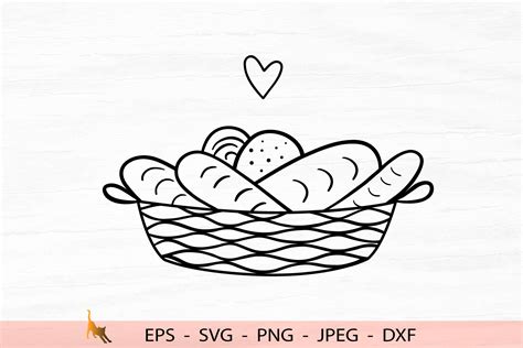 Download Free Baked Bread - SVG File, DXF File Easy Edite