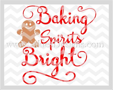 Download Free Baking Spirits Bright DXF Files