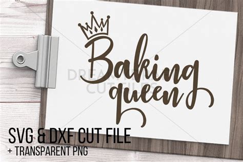 Download Free Baking queen svg DXF Files