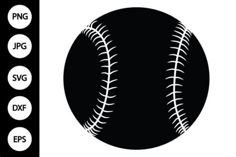 Download Free Baseball/Softball Silhouette DXF Files