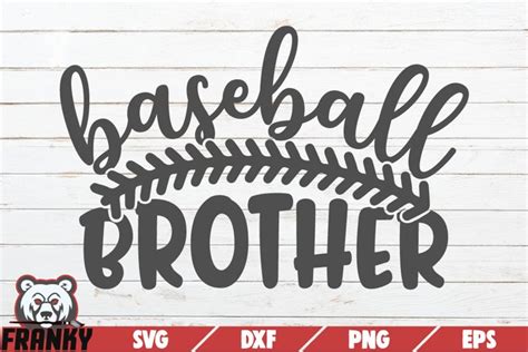 Download Free Baseball Brother Cutting File Easy Edite