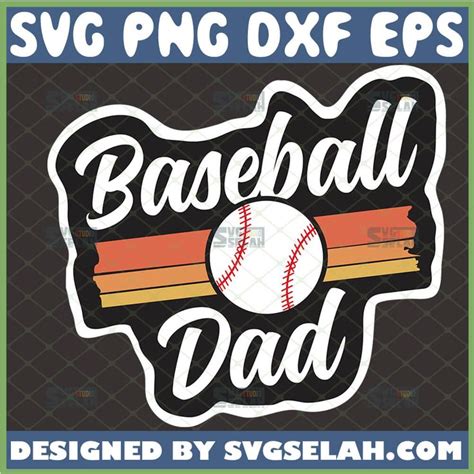 Download Free Baseball Dad - Svg Cut File Commercial Use DXF Files
