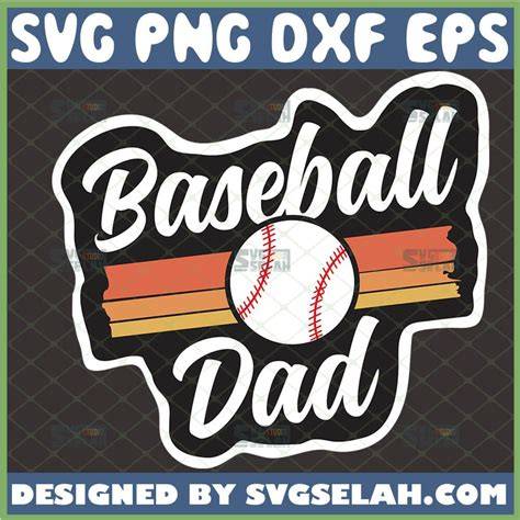 Download Free Baseball Dad - Svg Cut File Creativefabrica DXF Files
