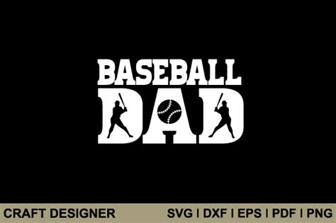 Download Free Baseball Dad - Svg Cut File Files Free PSD Mockups