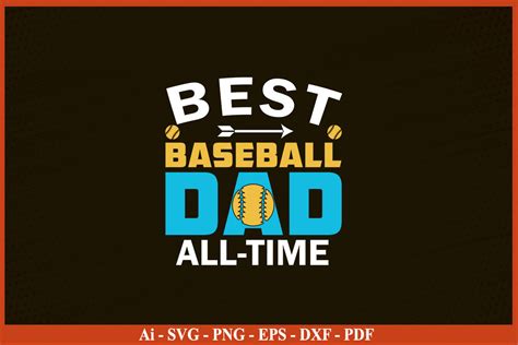 Download Free Baseball Dad Father's Day Gift DXF Files