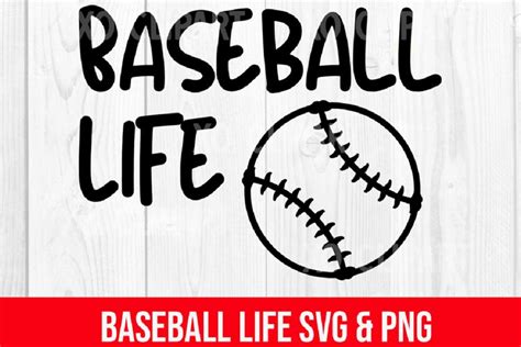 Download Free Baseball Life , Svg Cut File Easy Edite