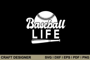 Download Free Baseball Life , Svg Cut File Silhouette