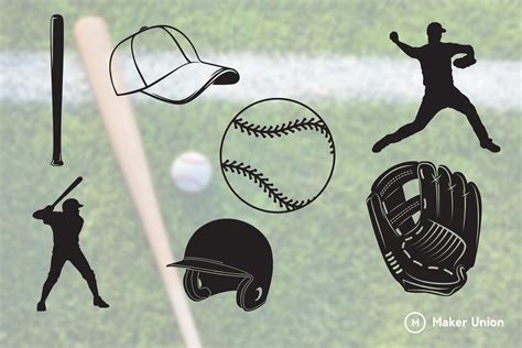 Download Free Baseball Life Commercial Use DXF Files