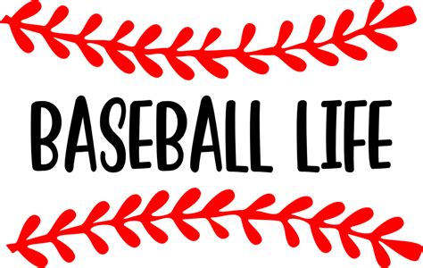 Download Free Baseball Life Files For Crafts