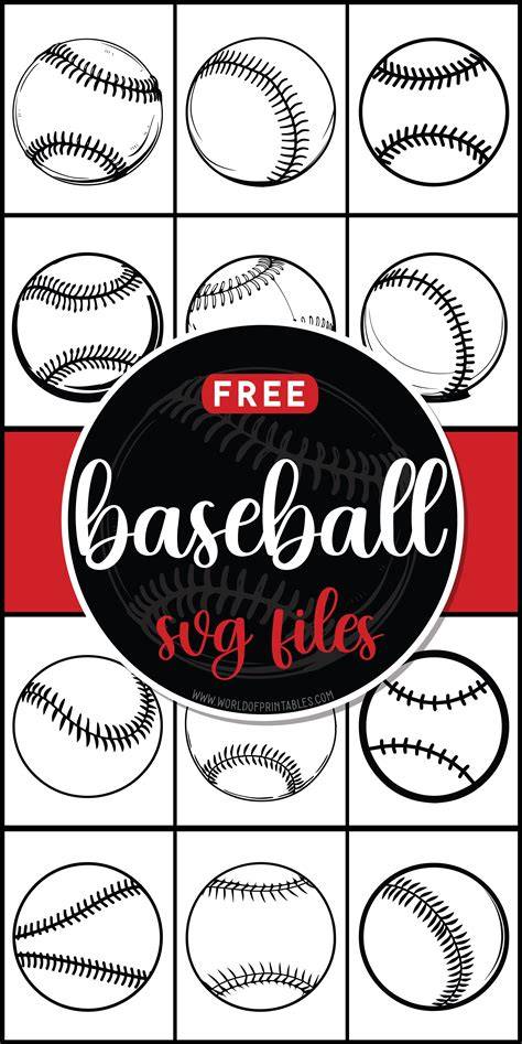 Download Free Baseball Love Cut Files For Crafts