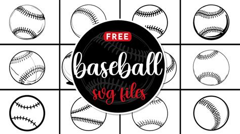 Download Free Baseball SVG Commercial Use Free PSD Mockups