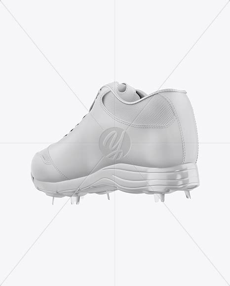 Download Free Baseball Sneaker Mockup - Back Half Side View PSD Generator