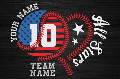 Download Free Baseball Stars SVG Easy Edite