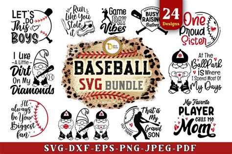 Unwrap Your Love for Baseball with Free and Fabulous Baseball SVGS - The Ultimate Collection at Your Fingertips!