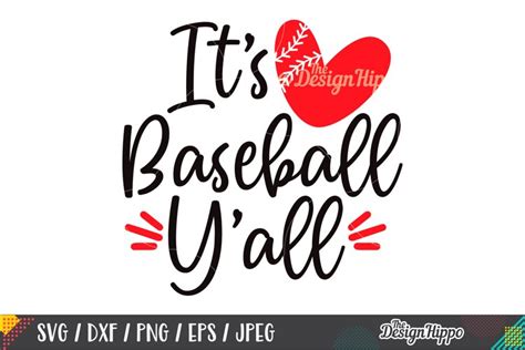 Download Free Baseball Y'all Svg Files DXF Files