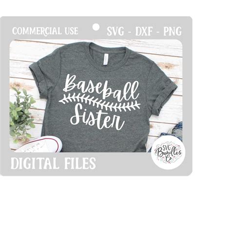 Download Free Baseball sister svg DXF Files