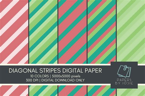 Download Free Basic Stripes Digital Paper For Crafts