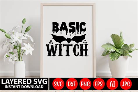Download Free Basic Witch SVG Cutting File Files Free PSD Mockups