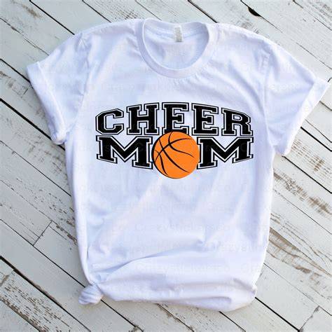 Download Free Basketball Cheer Mom Commercial Use For Crafts