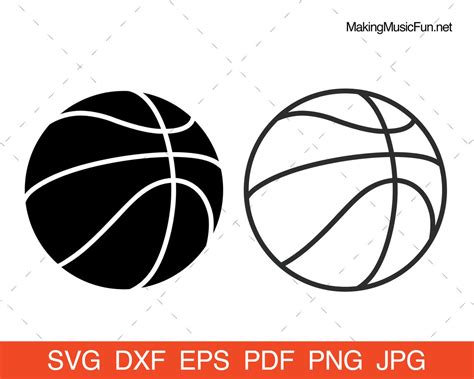 Download Free Basketball Goals Files for Cricut