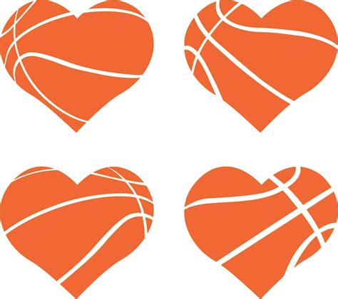 Download Free Basketball Hearts Files Free PSD Mockups