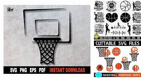Download Free Basketball Hoops Cut Files