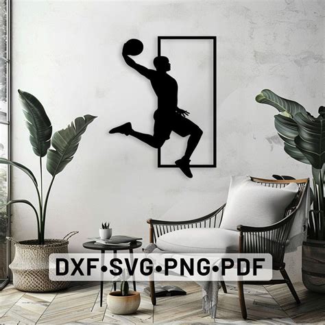 Download Free Basketball Hoops Silhouette DXF Files