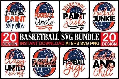 Download Free Basketball SVG Bundle Creativefabrica DXF Files