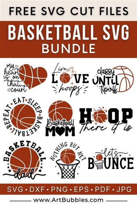 Download Free Basketball SVG Bundle Files Free PSD Mockups
