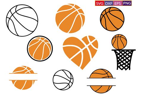Download Free Basketball SVG Bundle Printable