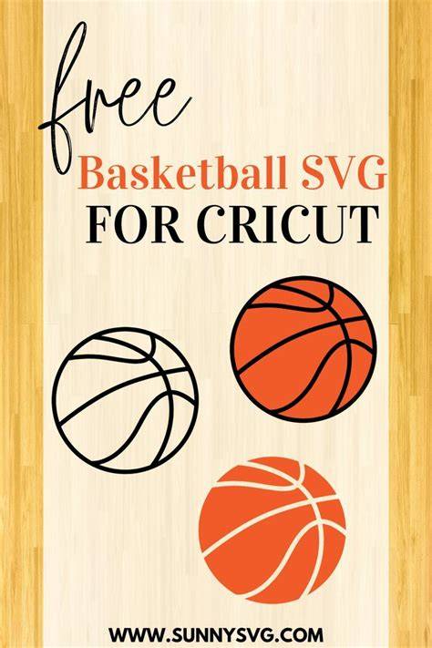 Download Free Basketball Template 0019 | Cut File Commercial Use For Crafts