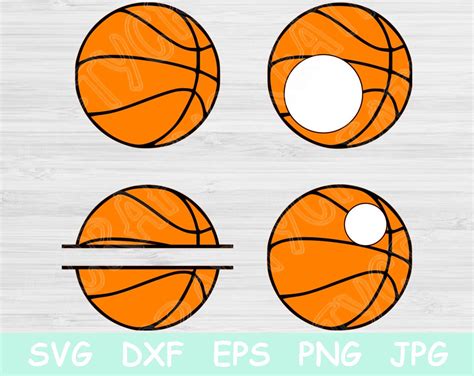 Download Free Basketballs Commercial Use DXF Files