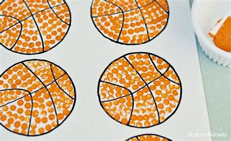 Download Free Basketballs Crafts