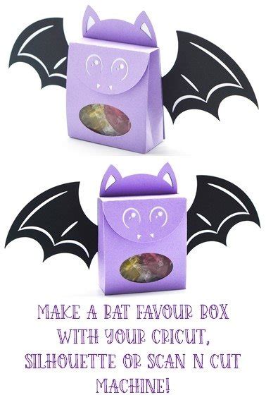 Download Free Bat, Halloween favour box Files For Crafts