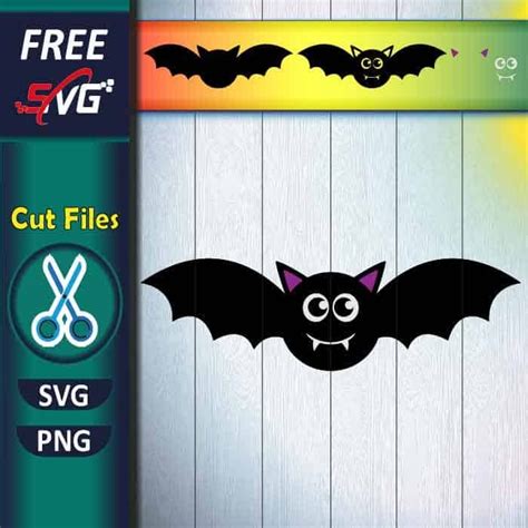 Download Free Bat SVG Monogram Files For Cricut