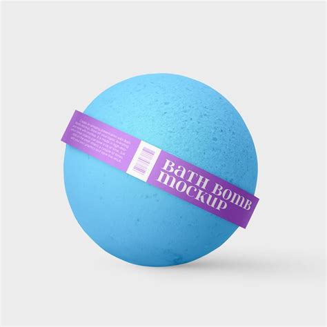 Download Free Bath Bomb Mockup Set PSD Templates Generator PSD Files