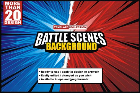 Download Free Battle Scene Background - Template Collection Commercial Use Free PSD Mockups