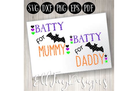 Download Free Batty for Mummy and Daddy Bundle DXF Files