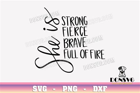 Download Free Be Brave SVG Cut File DXF Files