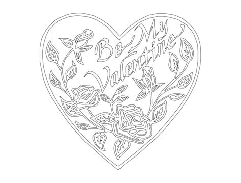 Download Free Be My Valentine DXF Files