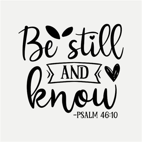 Download Free Be Still and Know Files