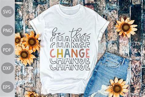 Download Free Be the change SVG Cut Files