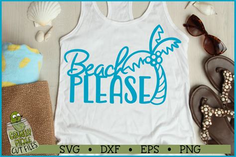Download Free Beach, please - SVG file For Crafts