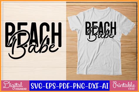 Download Free Beach Babe SVG Crafts