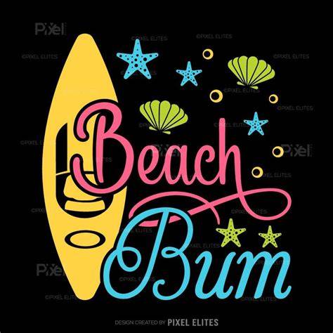 Download Free Beach Bum Bundle For Cricut