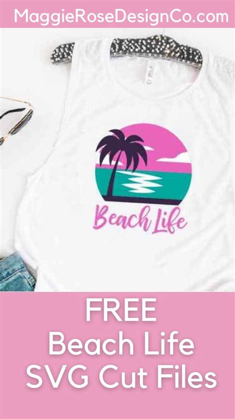 Download Free Beach Life Cutting Files For Crafts
