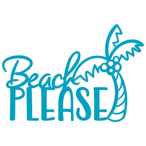 Download Free Beach Please Palm Tree SVG Cut File Commercial Use Free PSD Mockups