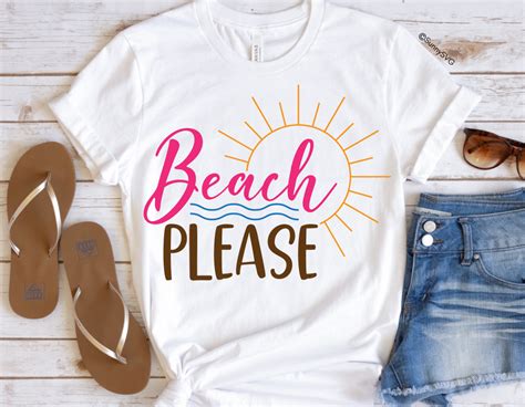 Download Free Beach Please SVG Cut File For Cricut