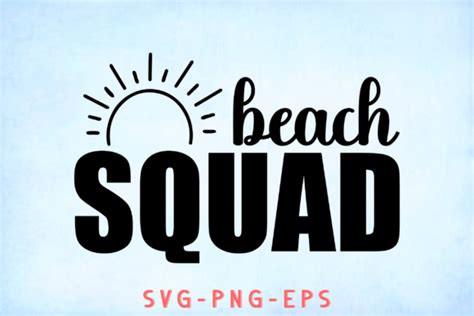 Download Free Beach Squad Cut Images